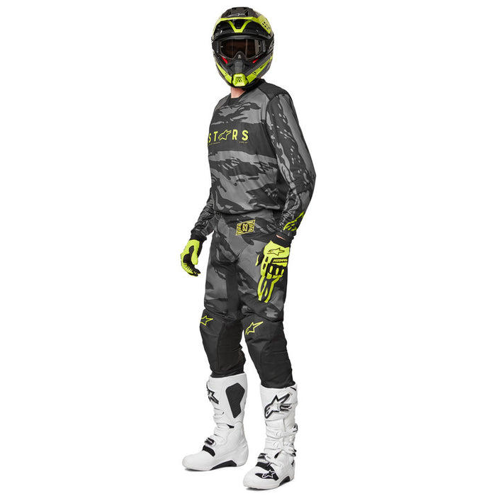 Alpinestars 2022 Racer Tactical Pants - Black/Grey Camo/Yellow Fluo