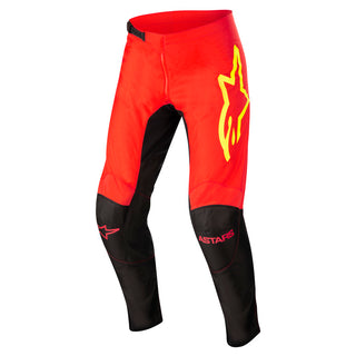 Alpinestars 2022 Fluid Triple Pants - Black Red Fluro Yellow Fluro