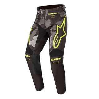 Alpinestarts 2020 Racer Tactical Youth MX Pants - Black/Grey/Camo/ Fluro Yellow