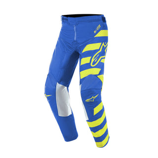 Alpinestars 2019 MX Racer Braap Kids MX Pants - Blue/Fluro/Yellow - MotoHeaven