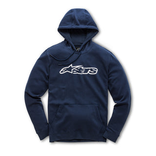 Alpinestars Blaze Pullover Fleece Casual Hoodie - Navy/White