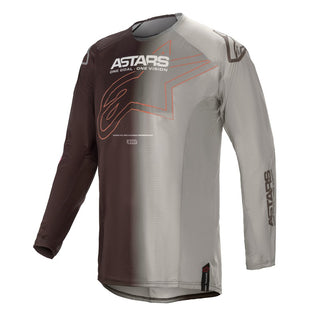 Alpinestars 2021 Techstar Phantom Motorcycle Jersey -Anthracite/Orange