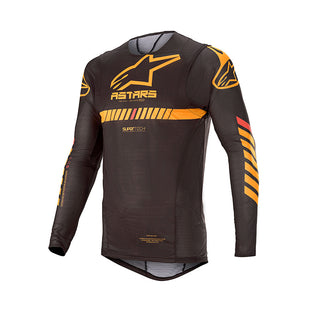 Alpinestars 2020 Supertech Motocross Jersey - Black/Orange