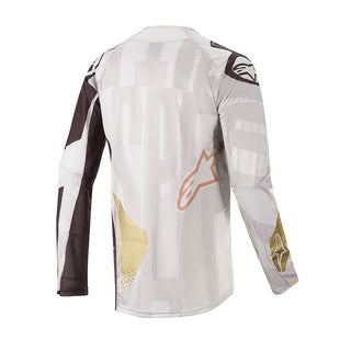 Alpinestars 2020 Techstar Factory Metal Motocross Jersey - Grey/Black/Copper