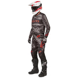 Alpinestars 2022 Racer Tactical Jersey - Black/Grey Camo/Fluro Red