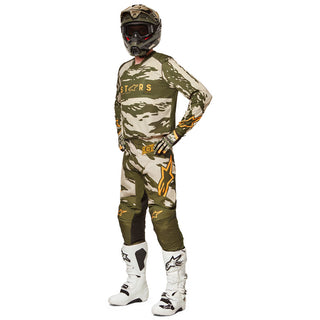 Alpinestars 2022 Racer Tactical Jersey - Military Sand/Camo/Tangerine
