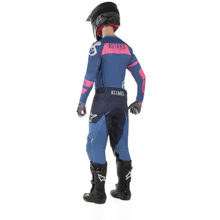 Alpinestars MX 2019 Racer Flagship Jersey - Indigo Dark/Navy/Fluro Pink