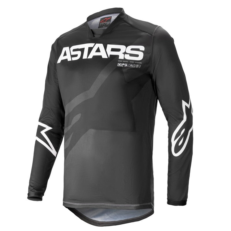 Alpinestars Racer Braap Motorcycle Jersey - Black/Anthracite/White