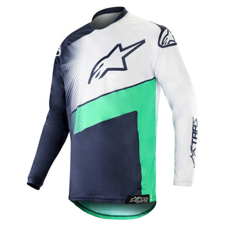 Alpinestars MX 2019 Racer Supermatic Jersey - Dark Navy/Teal/White