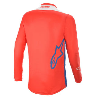 Alpinestars Racer Supermatic Motorcycle Jersey - Red/Blue/White