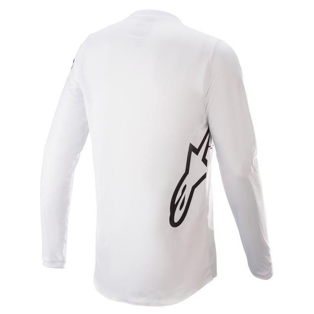 Alpinestars Dialed Le Racer Motorcycle Jersey - White/Black