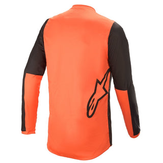 Alpinestars Fluid Tripple Motorcycle Jersey - Black/Orange