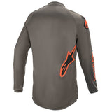 Alpinestars Fluid Speed Motorcycle Jersey - Grey/Orange