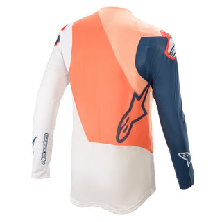 Alpinestars Racer Blaze Youth Motorcycle Jersey - Orange/Blue