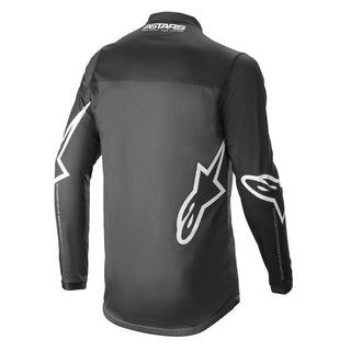 Alpinestars Racer Braap Youth Motorcycle Jersey - Black/Anthracite/White