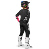 Alpinestars 2022 Women Fluid Chaser Jersey - Black Pink Fluro/Orange
