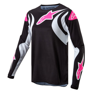 Alpinestars 2024 Womens Fluid Jersey - Black White
