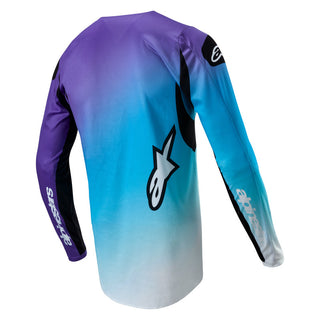 Alpinestars 2024 Womens Fluid Jersey - White Turquoise