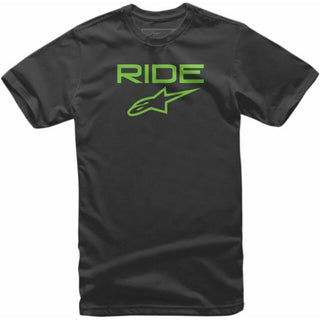 Alpinestars Ride 2.0 Kids Casual T-Shirt - Black/Green