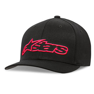 Alpinestars Blaze Flexfit Motorcycle Hat - Black/Red