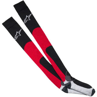 Alpinestars Longtech MX Thick Motorcycle Socks - Red/Black