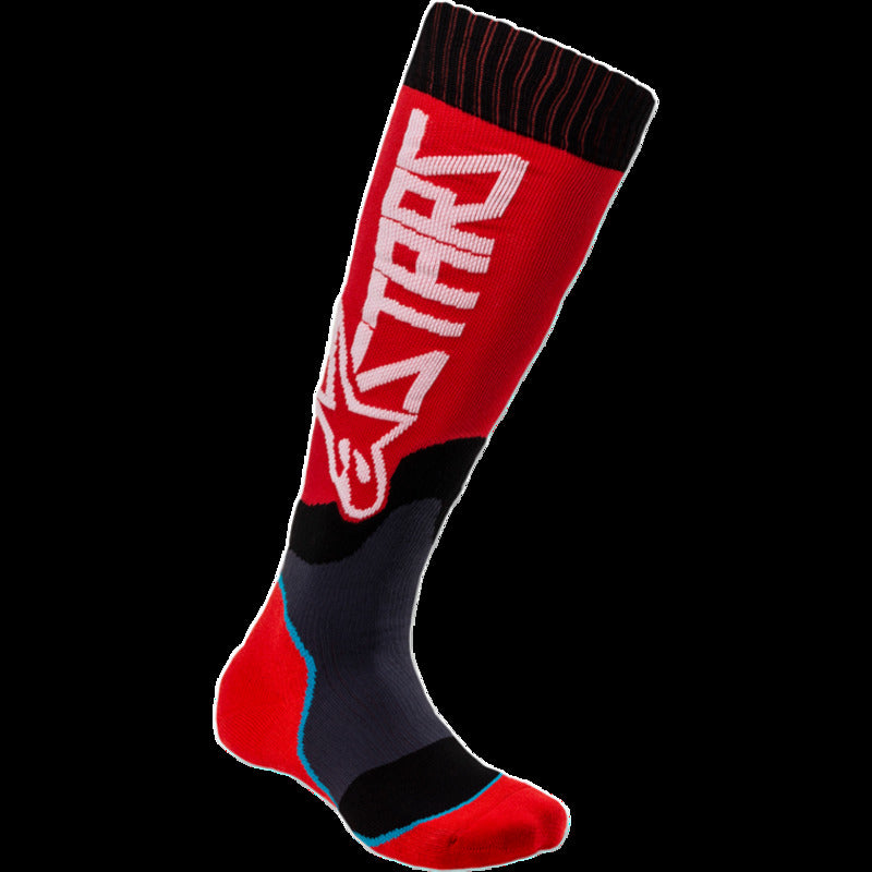 Alpinestars Youth Mx Plus-2 Socks - Black/Red