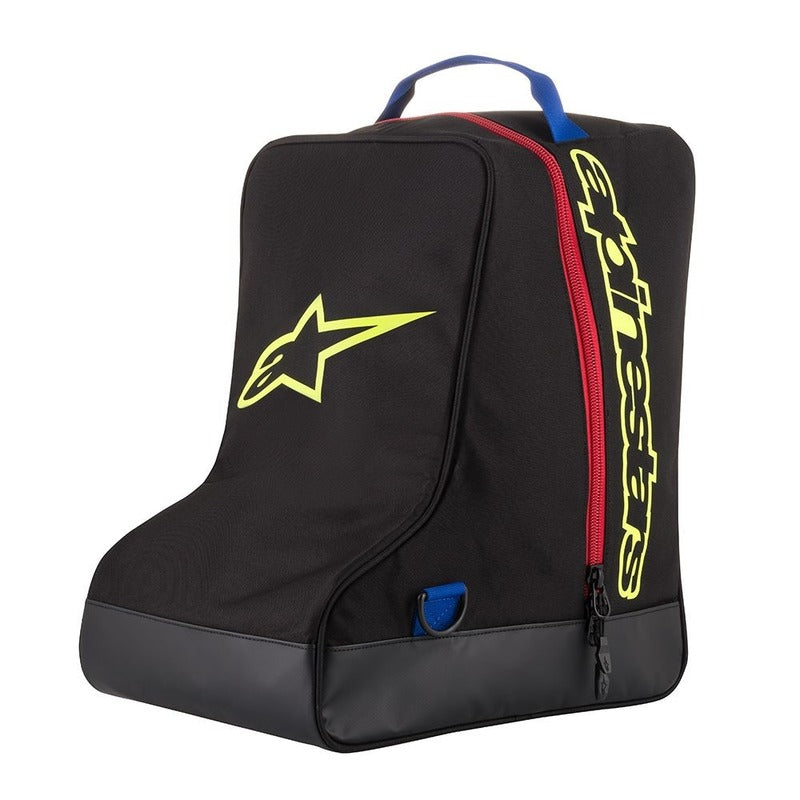 Alpinestars Boot Bag X37X26Cm - Black Fluro Yellow Blue Red