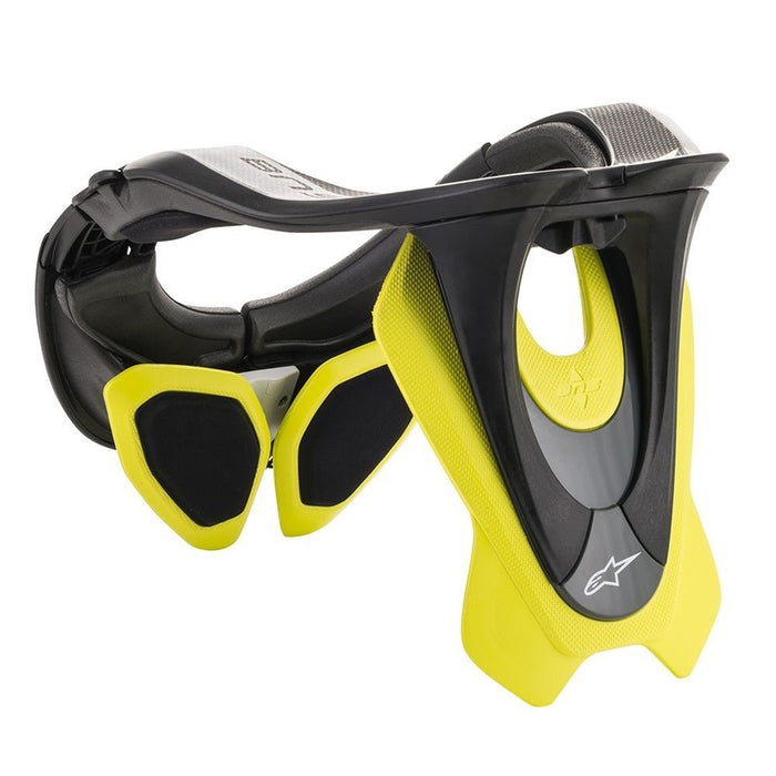Alpinestars Bionic Tech-2 Motocross Offroad Neck Protector - Black/Fluro Yellow