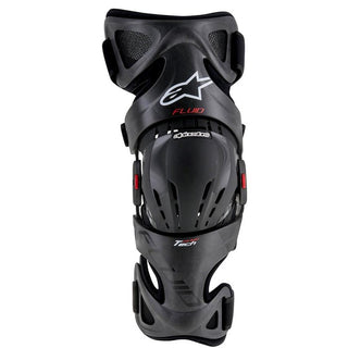 Alpinestars Fluid Tech Lt Knee Brace - Anthracite Red White