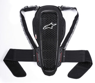 Alpinestars Nucleon KR-1 Back Protector - Black/White - MotoHeaven