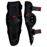 Alpinestars SX-1 V2 Motocross Dirt Bike Knee Protector - Black/Red