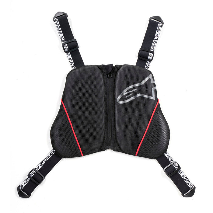 Alpinestars Nucleon KR-C Motorcycle Chest Protector - Black/White/Red