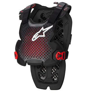 Alpinestars A1 Chest Guard - Anthracite Black Red