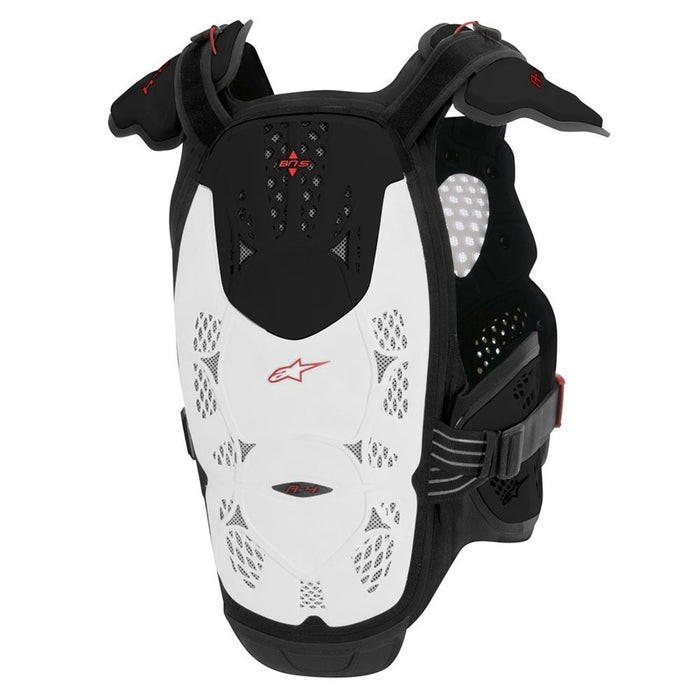 Alpinestars A-4 Motocross Offroad Chest Protector - White/Black/Red