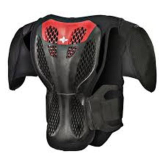 Alpinestars A-5s Youth Body Armor Motocross Offroad Protector - Black/Red