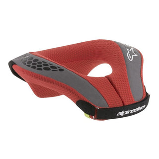 Alpinestars Youth Sequence Neck Roll Protector - Black/Red - MotoHeaven