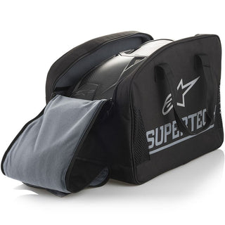 Alpinestars Supertech S-M10 Carbon Grey/Fluro Orange Helmet ECE 22.05 - MotoHeaven