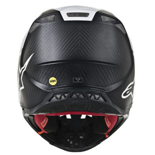 Alpinestars MX 2019 S-M10 Dyno Motocross Helmet - Matte Black/White - MotoHeaven