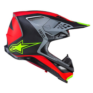 Alpinestars MX 2019 LE A1 Supertech S-M10 Motocross Helmet - Red/Fluro/Black - MotoHeaven