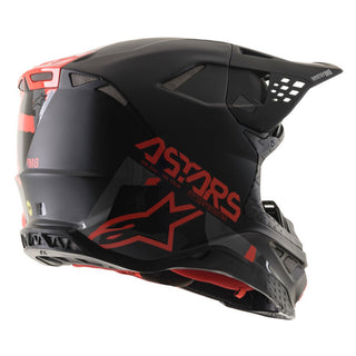 Alpinestars Supertech M8 Echo Motorcycle Helmet - Dark Grey