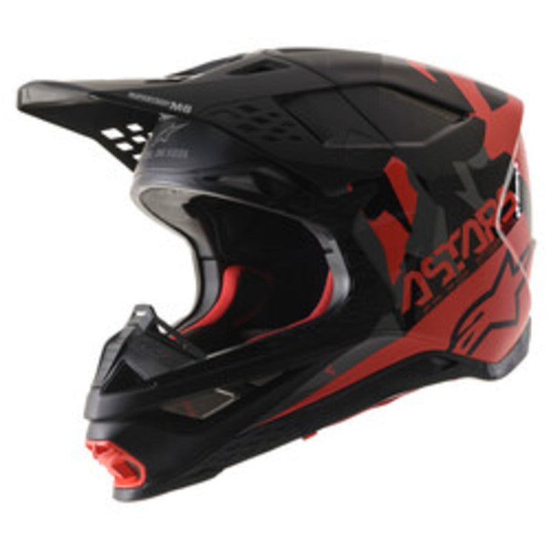 Alpinestars Supertech M8 Echo Motorcycle Helmet - Dark Grey