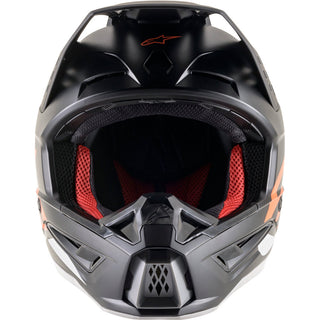 Alpinestars SM5 Compass ECE Motorcycle Helmet - Matte Black/Fluro