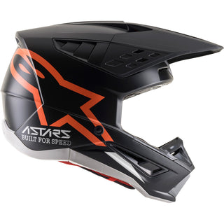 Alpinestars SM5 Compass ECE Motorcycle Helmet - Matte Black/Fluro