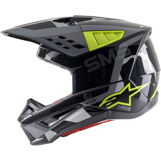 Alpinestars SM5 Rover Ece Motorcycle Helmet - Anthracite/Fluro Yellow