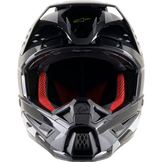 Alpinestars SM5 Rover Ece Motorcycle Helmet - Anthracite/Fluro Yellow