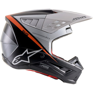 Alpinestars SM5 Rayon ECE Motorcycle Helmet -  Matte Black/White