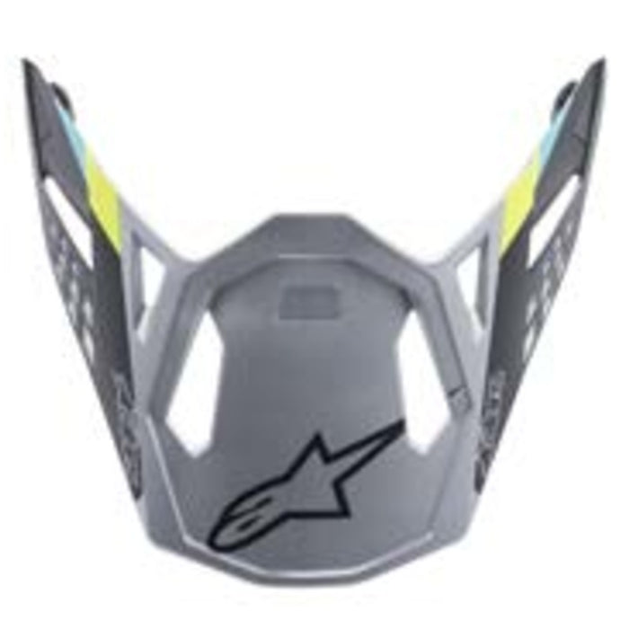 Alpinestars Supertech S-M8 Contact Helmet Visor - Silver/Black