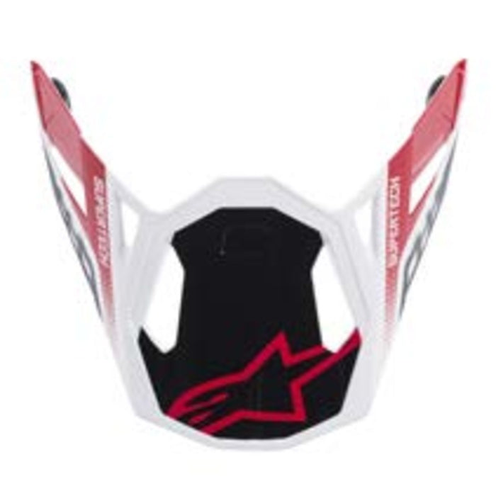 Alpinestars Supertech S-M8 Triple Helmet Visor - Red/White