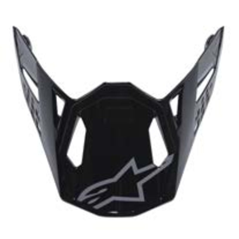 Alpinestars Supertech M8 Radium Motorcycle Helmet Visor/Peak - Black