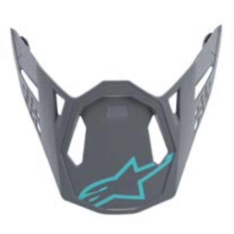 Alpinestars Supertech S-M8 Radium Helmet Visor - Teal/Grey